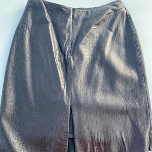 Wilson’s  Black Leather skirt size 14